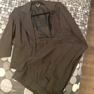 Bebe black pant suit
